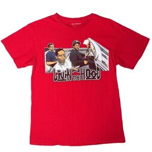 Boys N The Hood Movie Graphic Tee | Red | Men's Size M | Nocturnal